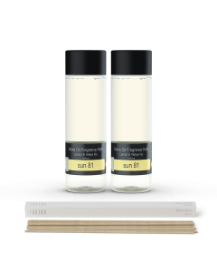 Janzen Home Fragrance Refill Sun 81 2-pack Incl. Gratis Sticks - 2x200ml