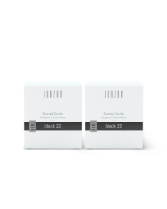 Janzen Scented Candle Black 22 2-pack