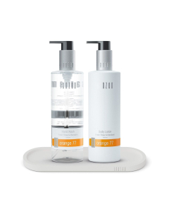 Janzen Hand Care Set Orange 77 + Luxury Tray White - 250ml