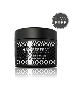NailPerfect LED/UV Sculpting Gel Vibrant White - 45gr