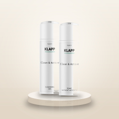 Klapp Clean & Active Reinigingsset - Cleansing Gel & Tonic 2x 200ml