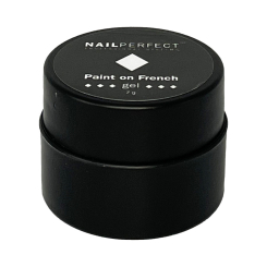 Nail Perfect Paint On French Gel 7G