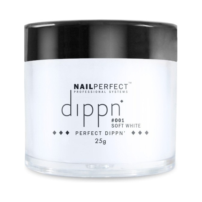 NailPerfect Dippn' #001 Soft White - 25gr