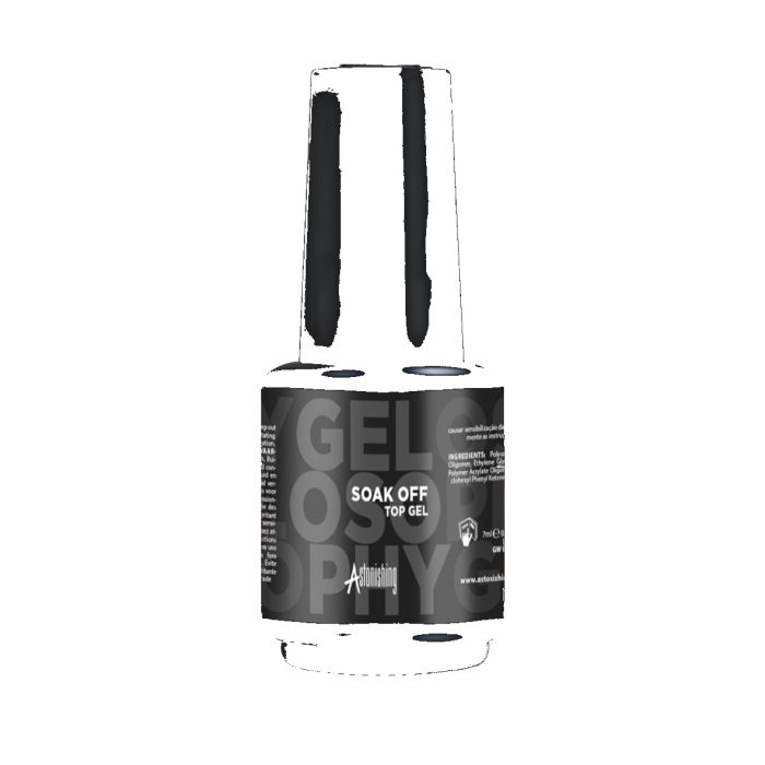 Astonishing Gelosophy Soak Off Top Gel - 15ml
