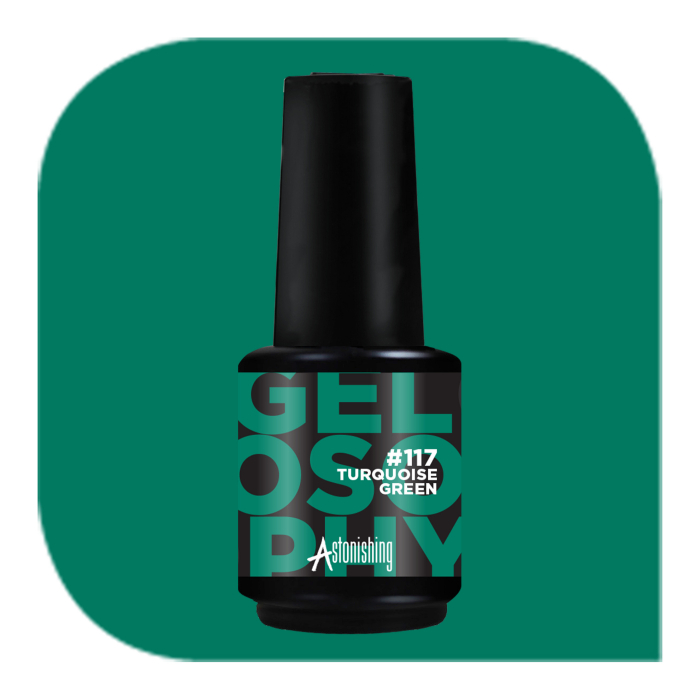 Astonishing Gelosophy #117 Turquoise Green - 15ml