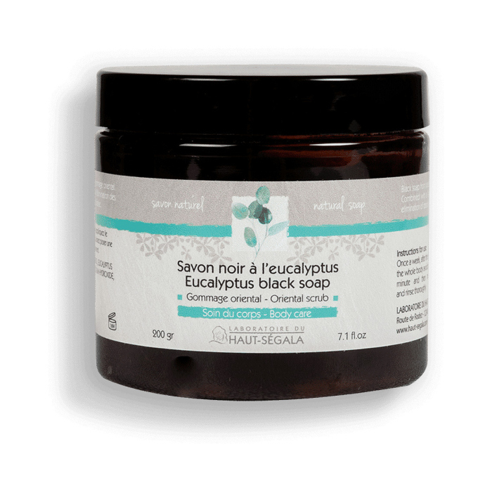 Haut-Ségala Eucalyptus Black Soap - 200g