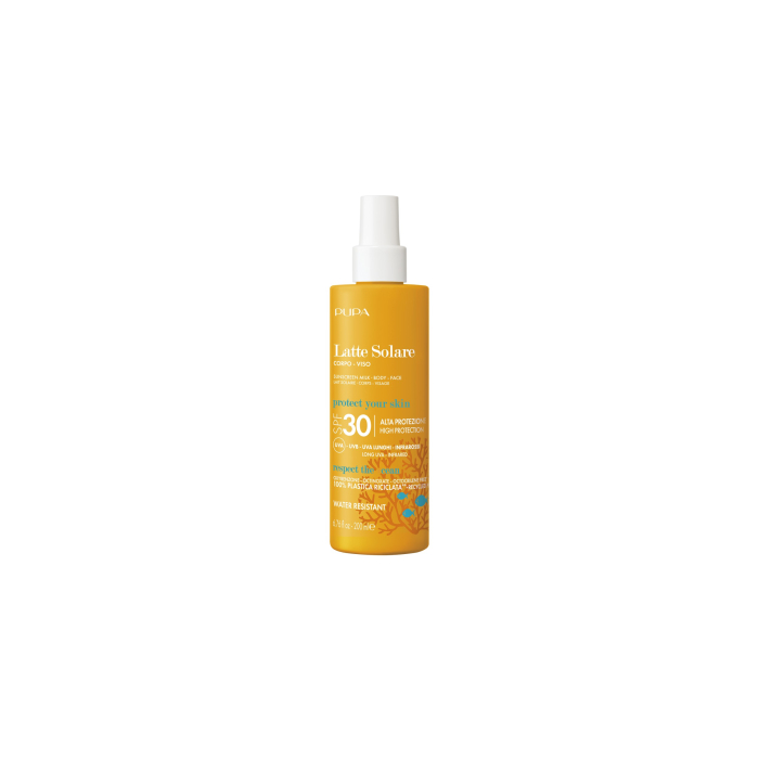 Pupa Sunscreen Milk Body Face Spf 30