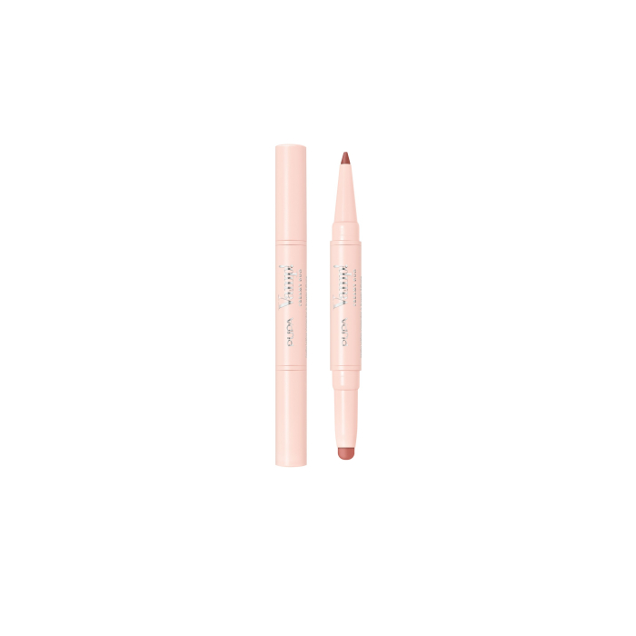Pupa Vamp! Creamy Duo - Contouring Lip Pencil & Shiny Lipstick Peach Nude 007